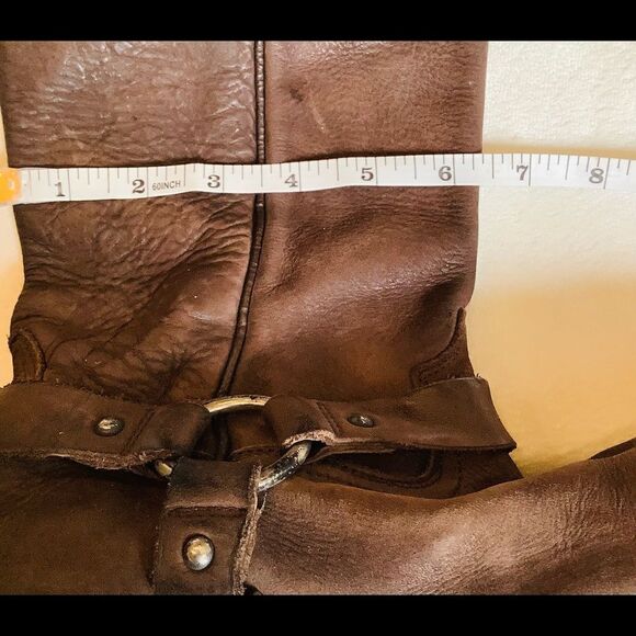 GOLDEN GOOSE LEATHER BOOTS BROWN SIZE 10 EUC - Picture 8 of 10